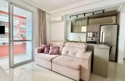 Apartamento mobiliado, 02 quartos em condomínio clube no bairro de barreiros/são josé.