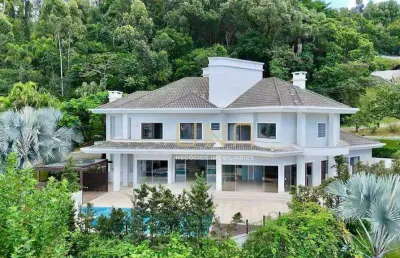 Casa com 5 dormitórios, 477 m² - venda por r$ 3.600.000,00 ou aluguel por r$ 23.483,33/mês - carvoeira - florianópolis/sc