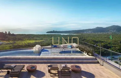 Apartamento de 01 dormitórios no bairro saco grande, próximo ao shopping floripa.
