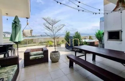 Apartamento com 3 dormitórios à venda, 214 m² por r$ 2.400.000,00 - joão paulo - florianópolis/sc