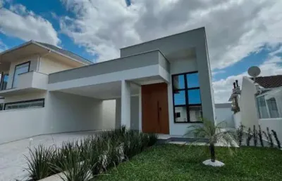 Casa em condomínio fechado com 3 quartos à venda na Rua Monte Cambirela, 0455, Praia de Fora, Palhoça