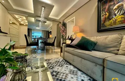 Apartamento de 3 dor.1 suíte, 3 bwc e 2 vagas, jardim atlântico, florianópolis sc.