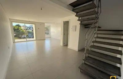 Apartamento duplex com 1 suíte à venda no alberto de santiago residence - joão paulo, florianópolis