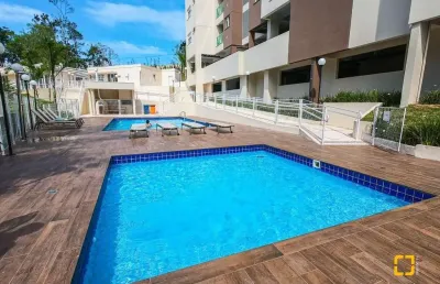 Apartamento de 1 dormitório com suíte, lavabo e vaga à venda no centro de são josé/sc