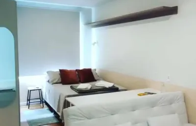 Brognoli vende- studio totalmente mobiliado, com 22m2, no bairro da cachoeira do bom jesus