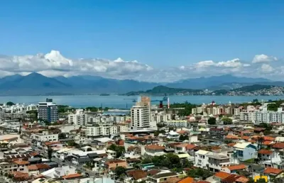Cobertura linear com vista para o mar - estreito, florianópolis / sc
