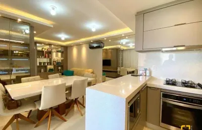 Apartamento no platinus top de 3 dormitórios na agronômica - florianópolis-sc