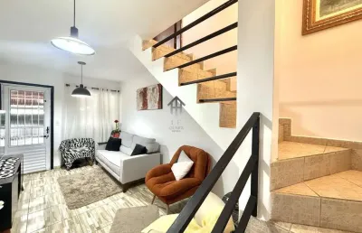 Casa em condomínio para venda em curitiba, cajuru, 2 dormitórios, 1 suíte, 2 banheiros, 2 vagas