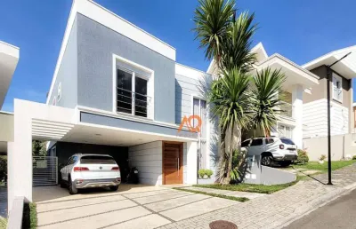 Fabuloso sobrado com 3 dormitórios à venda, 267 m² por r$ 2.200.000 - pilarzinho - curitiba/pr