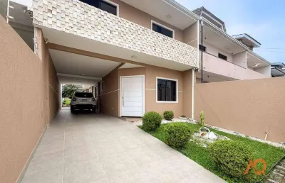 Sobrado com 3 dormitórios à venda, 186 m² por r$ 1.100.000,00 - atuba - curitiba/pr