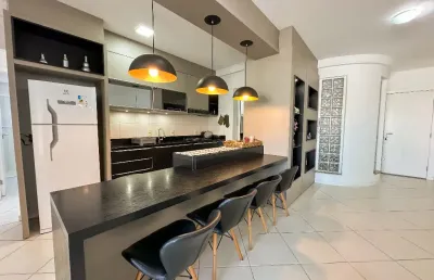 Apartamento 03 dormitórios sendo 01 suíte  mobiliado  condomínio completo próximo ao mar praia ingleses