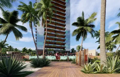 Apartamento  beira mar, 04 suítes , garça torta , maceió