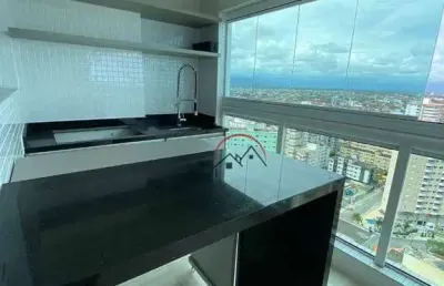 Apartamento com 2 dormitórios à venda, 100 m² por r$ 730.000,00 - vila caiçara - praia grande/sp