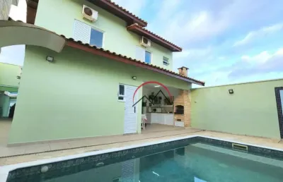 Sobrado com 4 dormitórios à venda, 189 m² por r$ 880.000,00 - bal são joão batista - peruíbe/sp