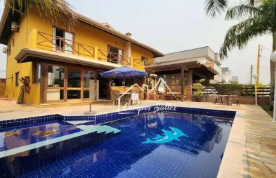 Sobrado com 5 dormitórios à venda, 356 m² por r$ 2.700.000,00 - bougainvillee iv - peruíbe/sp