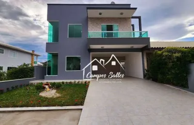Sobrado com 4 dormitórios à venda, 247 m² por r$ 1.350.000,00 - jardim três marias - peruíbe/sp