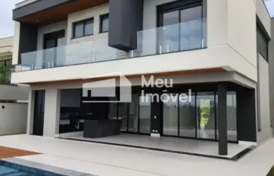Casa moderna com 4 suítes no condomínio alphaville são josé dos campos