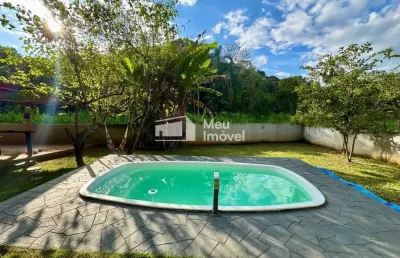 Chacara no buquirinha com 1200m² plana , com piscina casa com 80m².