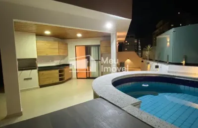 Cobertura com 182m² - 3 dormitórios com 2 suites - piscina privativa