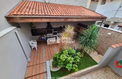 Venda casa sobrado 3 dormitórios, 1 suíte, 190m² loteamento villa branca - jacareí