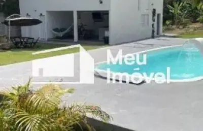 Chacara com casa moderna 200m² construção 3850 de terreno, à venda, em são josé dos campos - sp