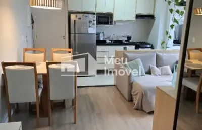 Apartamento 53m² 2 dormitórios -1 suite com varanda - jd satelite