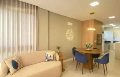 Apartamento mobiliado e decorado próximo do mar em tramandaí