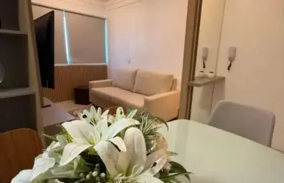 Apartamento mobiliado e decorado próximo do mar em tramandaí