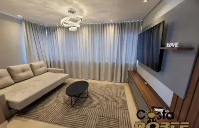 Apartamento mobiliado e decorado na av da igreja em tramandaí