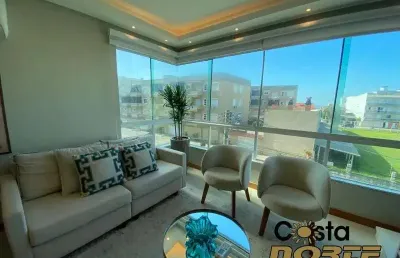 Apartamento mobiliado e decorado próximo do mar em tramandaí