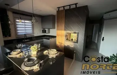 Apartamento mobiliado e decorado próximo do mar de tramandaí
