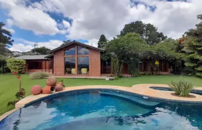 Casa em condomínio para venda em piracaia, 5 dormitórios, 2 suítes, 4 banheiros, 6 vagas