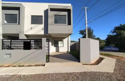 Excelente sobrado de esquina, a venda no balneário santa clara/itapoá-sc