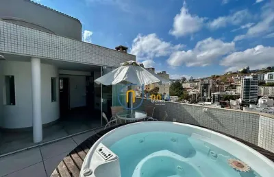 Cobertura com elevador 3 quartos à venda, 208 m² por r$ 550.000 - são mateus - juiz de fora/mg