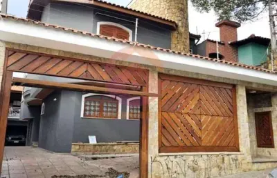 Sobrado para locação em guarulhos, jardim santa mena, 4 dormitórios, 1 suíte, 3 banheiros, 8 vagas