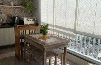 Apartamento 81m² com 3 dormitórios, varanda gourmet - chora menino/são paulo/sp