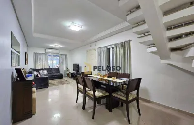 Sobrado à venda | 3 suítes | churrasqueira | 4 vagas| 156m² | santa teresinha-sp
