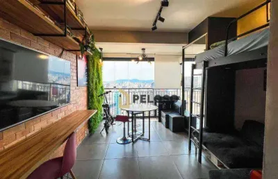 Studio com 1 dormitório à venda, 25 m² por r$ 425.000,00 - consolação - são paulo/sp