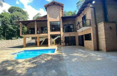 Casa em condomínio fechado à venda | 4 dormitórios | 3 suítes | 9 vagas | serra da cantareira - mairiporã/sp