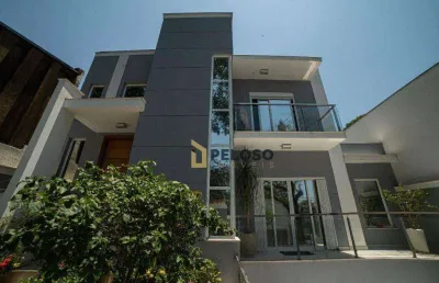 Sobrado á venda | 400m² | 3 suítes | 7 vagas | piscina | jardim floresta - são paulo/sp