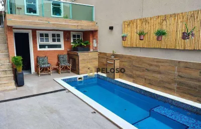 Sobrado à venda | 200m² | 3 dormitórios | 2 suítes | churrasqueira | piscina | 2 vagas | vila aurora - são paulo/sp água fria - são paulo/sp