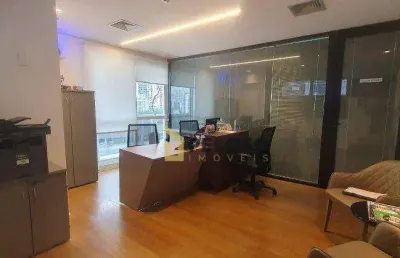 Sala comercial para locação | 180 m² | mobiliada | 6 banheiros | 4 vagas | copa | perdizes - são paulo/sp
