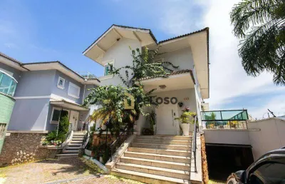 Sobrado em condomínio fechado à venda | 637m² | 3 suítes | 7 vagas | jardim floresta - são paulo/sp