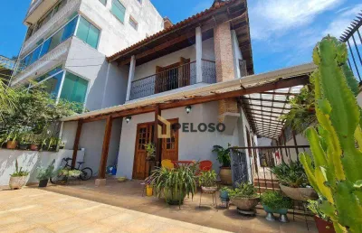 Sobrado à venda | 330m² | 3 suítes | dependência | 6 banheiros | churrasqueira | 4 vagas | horto florestal - são paulo/sp.