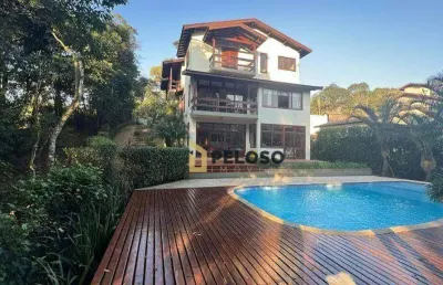 Sobrado com 4 dormitórios à venda, 262 m² por r$ 1.985.000,00 - condomínio parque imperial - mairiporã/sp