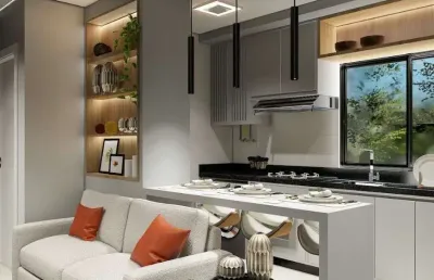 Apartamento com 1 quarto à venda na Rua Antônio Meirelles Sobrinho, 270, Cajuru, Curitiba