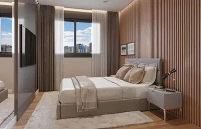 Apartamento com 2 quartos à venda na Rua da Bandeira, Cabral, Curitiba