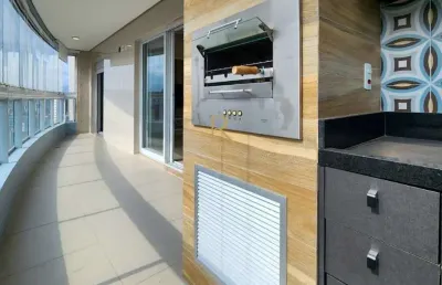 Apartamento com 3 quartos à venda na doutor itapura de miranda, --, boqueirão, santos por r$ 1.650.000