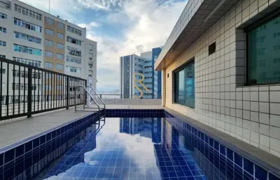 Cobertura com 3 quartos à venda na carlos de campos, --, ponta da praia, santos por r$ 1.380.000