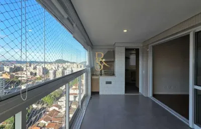 Apartamento com 3 quartos à venda na rua álvaro alvim, --, embaré, santos por r$ 1.690.000